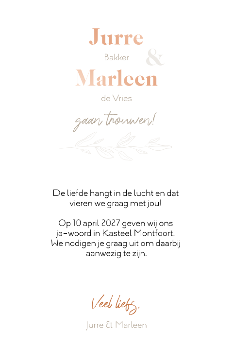 Kaart binnenkant