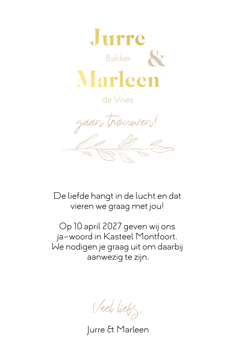 Kaart binnenkant
