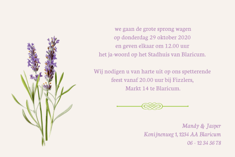 Kaart binnenkant