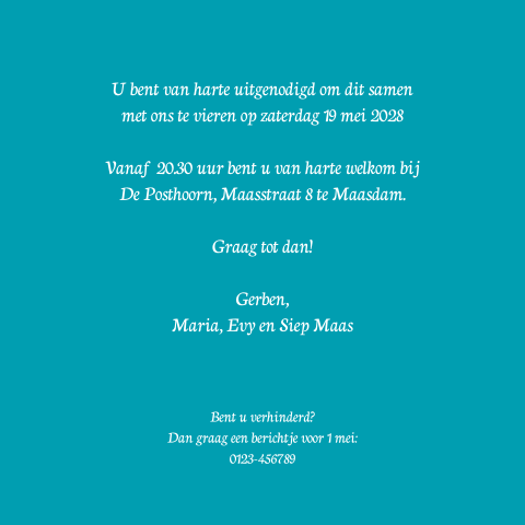 Kaart binnenkant