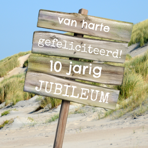 Een 10-jarig jubileum te vieren?