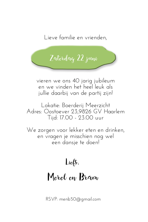 Kaart binnenkant