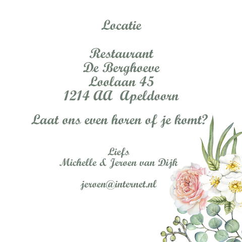 Kaart binnenkant