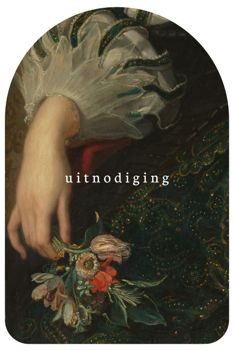 uitnodiging jubileum kunstwerk