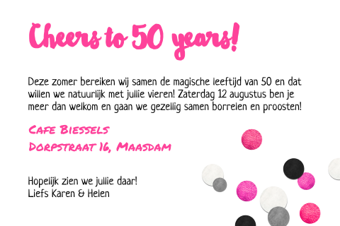 Kaart binnenkant