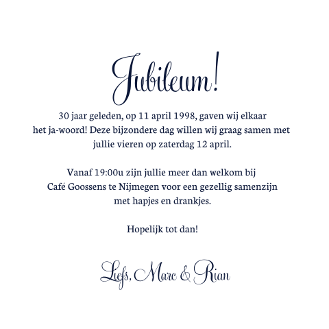 Kaart binnenkant