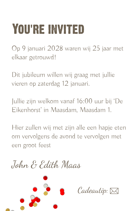 Kaart binnenkant
