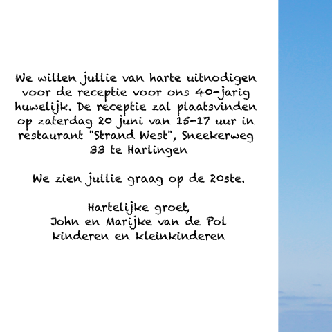 Kaart binnenkant