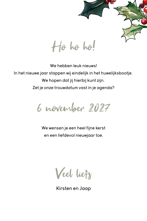 Kaart binnenkant