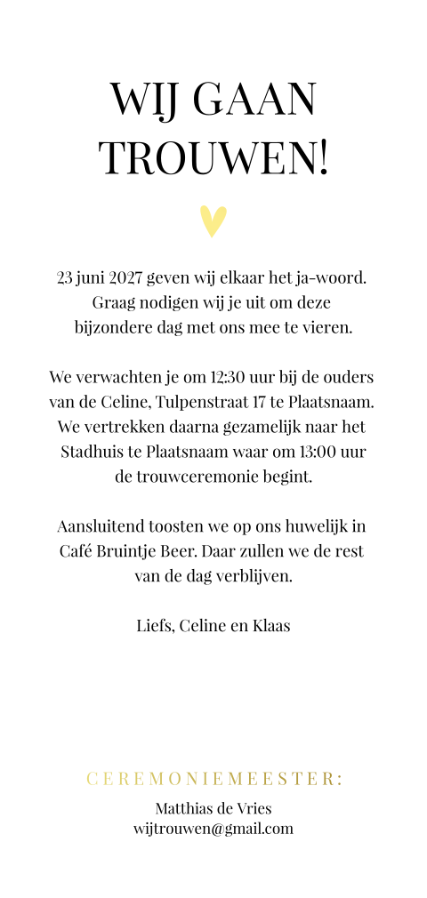 Kaart binnenkant