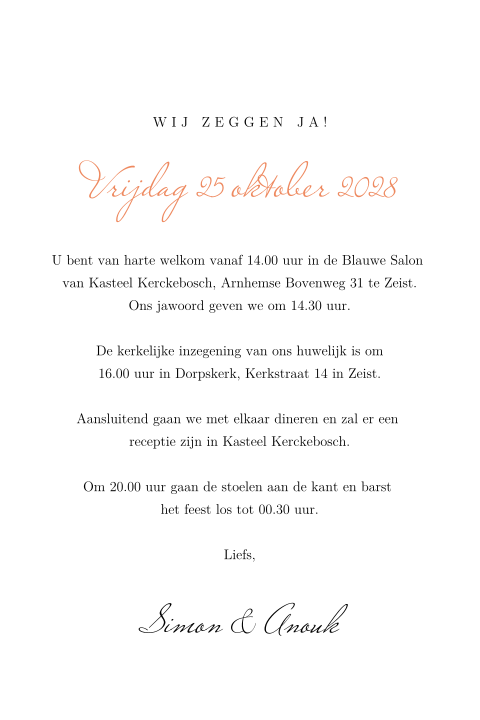 Kaart binnenkant