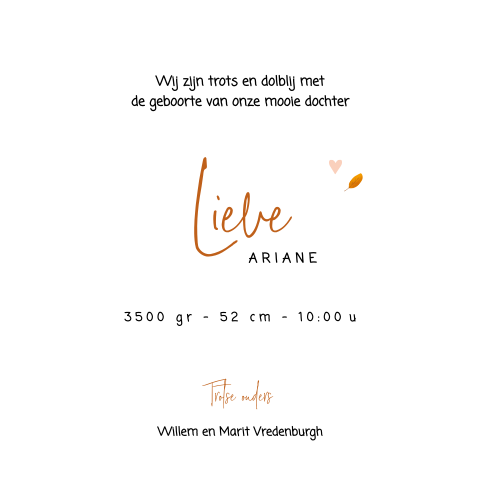 Kaart binnenkant