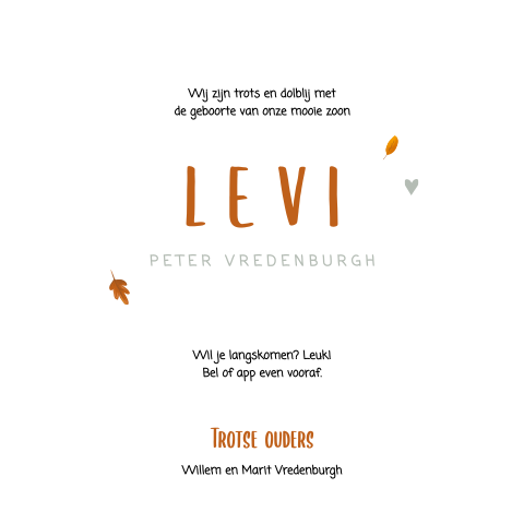 Kaart binnenkant
