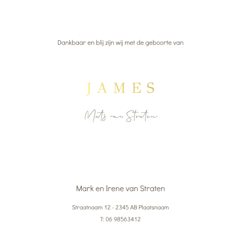 Kaart binnenkant