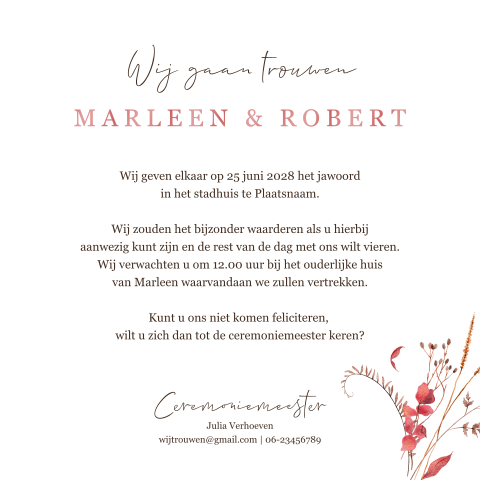 Kaart binnenkant