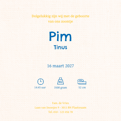 Kaart binnenkant
