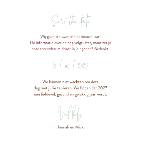 Kaart binnenkant