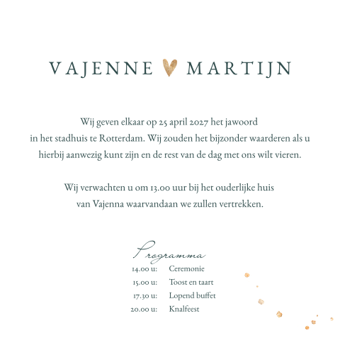 Kaart binnenkant