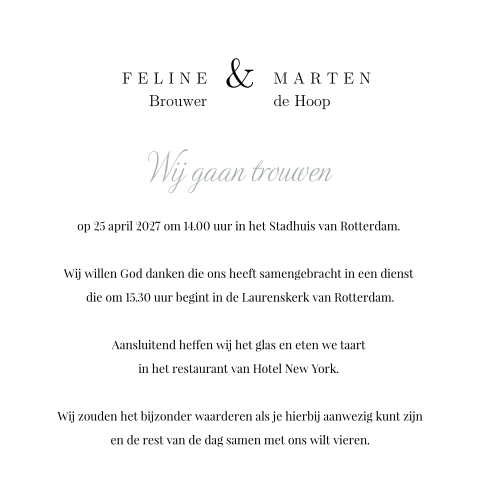 Kaart binnenkant