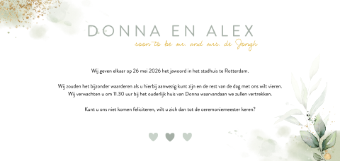 Kaart binnenkant