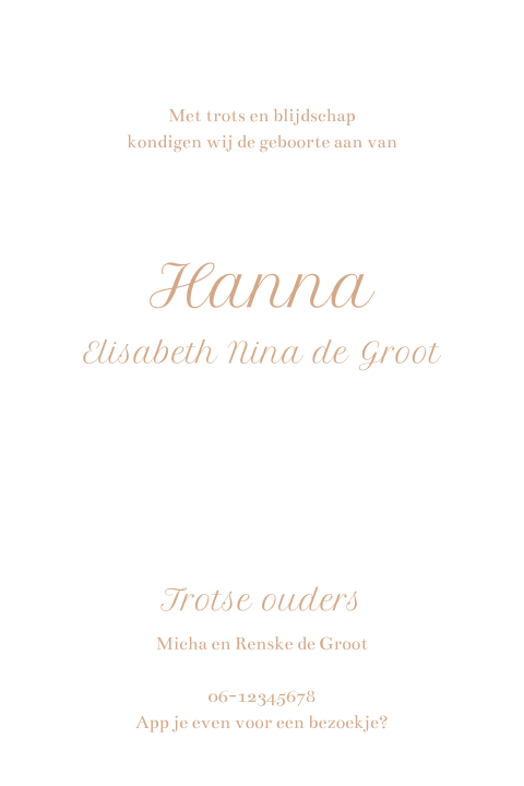 Kaart binnenkant