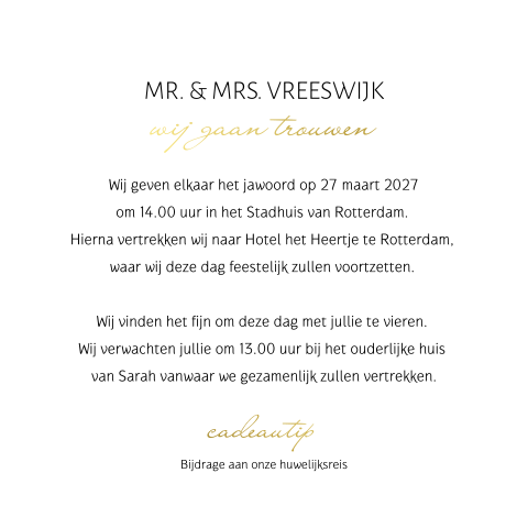 Kaart binnenkant