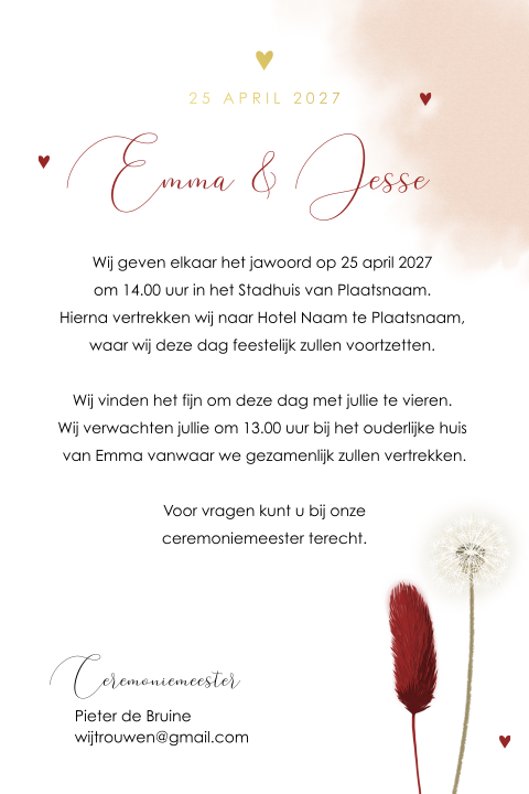 Kaart binnenkant