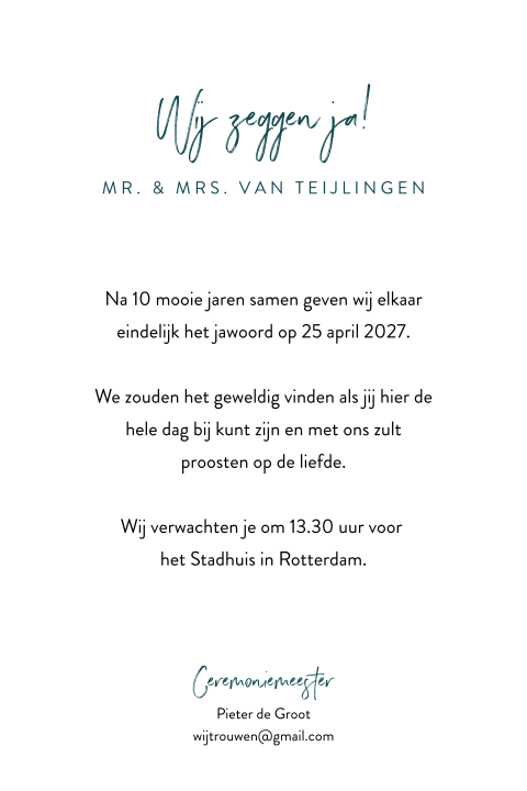 Kaart binnenkant