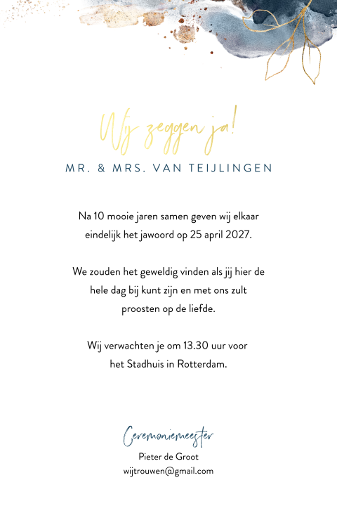Kaart binnenkant