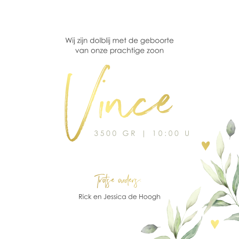 Kaart binnenkant