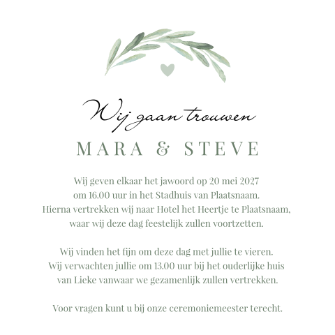 Kaart binnenkant
