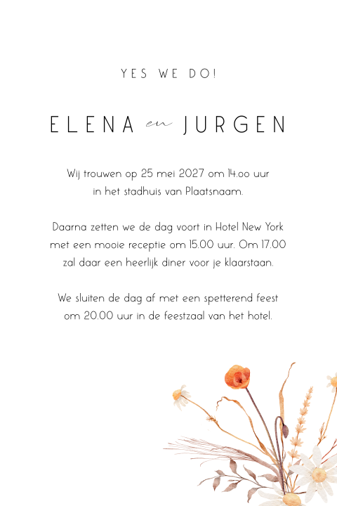 Kaart binnenkant