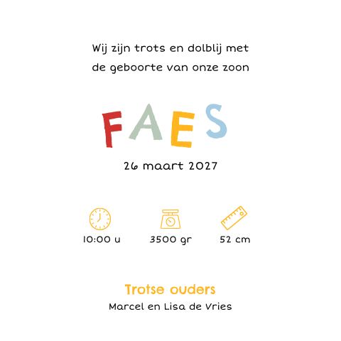 Kaart binnenkant