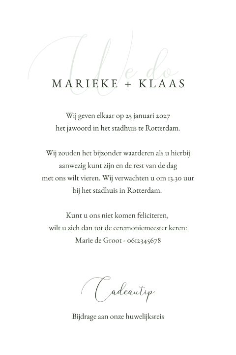Kaart binnenkant