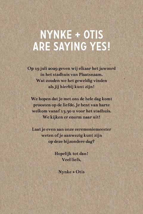 Kaart binnenkant