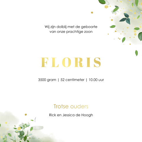 Kaart binnenkant