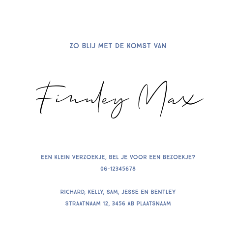 Kaart binnenkant