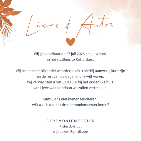 Kaart binnenkant