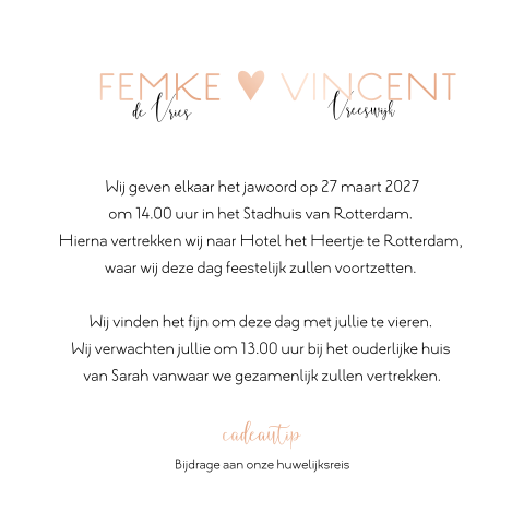 Kaart binnenkant