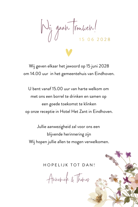 Kaart binnenkant