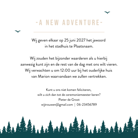 Kaart binnenkant