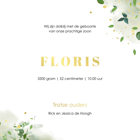 Kaart binnenkant