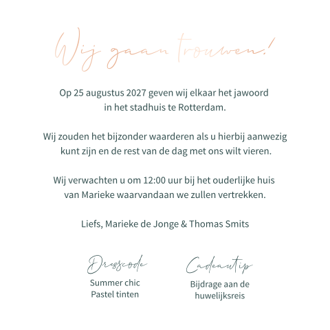 Kaart binnenkant