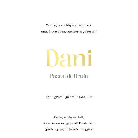 Kaart binnenkant