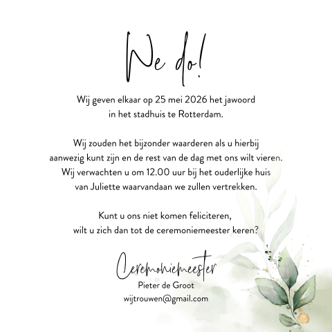 Kaart binnenkant