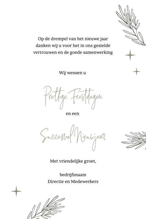 Kaart binnenkant