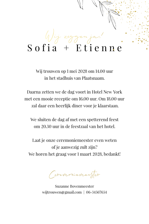 Kaart binnenkant