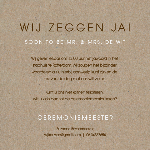 Kaart binnenkant