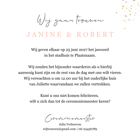 Kaart binnenkant
