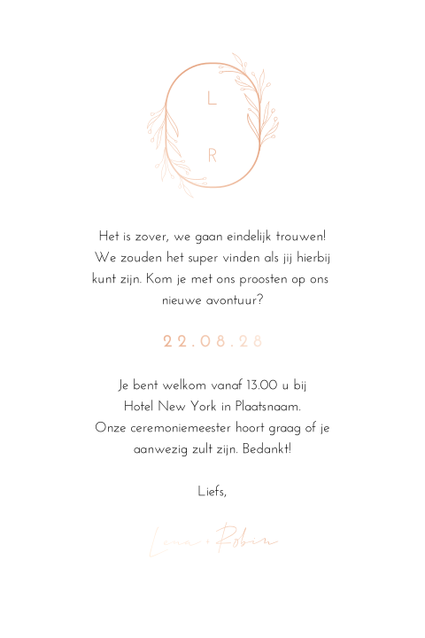 Kaart binnenkant